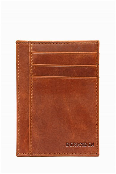 Hakiki Deri Kartlık 588C - Taba
