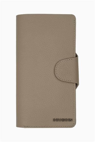 Hakiki Deri Unisex El Portföyü 805 - Vizon