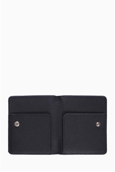 Hakiki Deri Unisex Kartlık 512MG - Lacivert