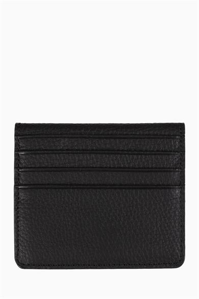 Hakiki Deri Unisex Kartlık 512MG - Siyah