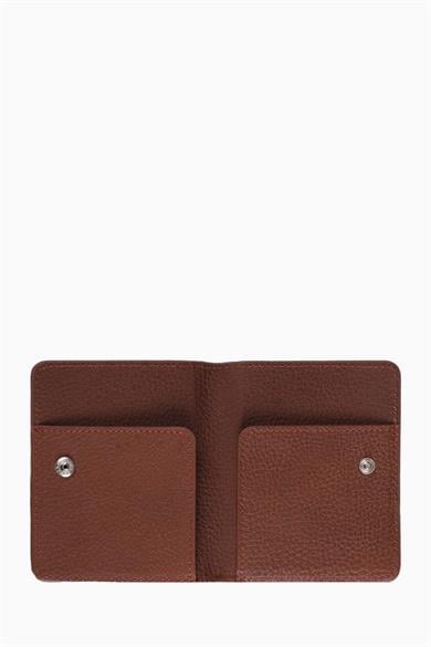 Hakiki Deri Unisex Kartlık 512MG - Taba