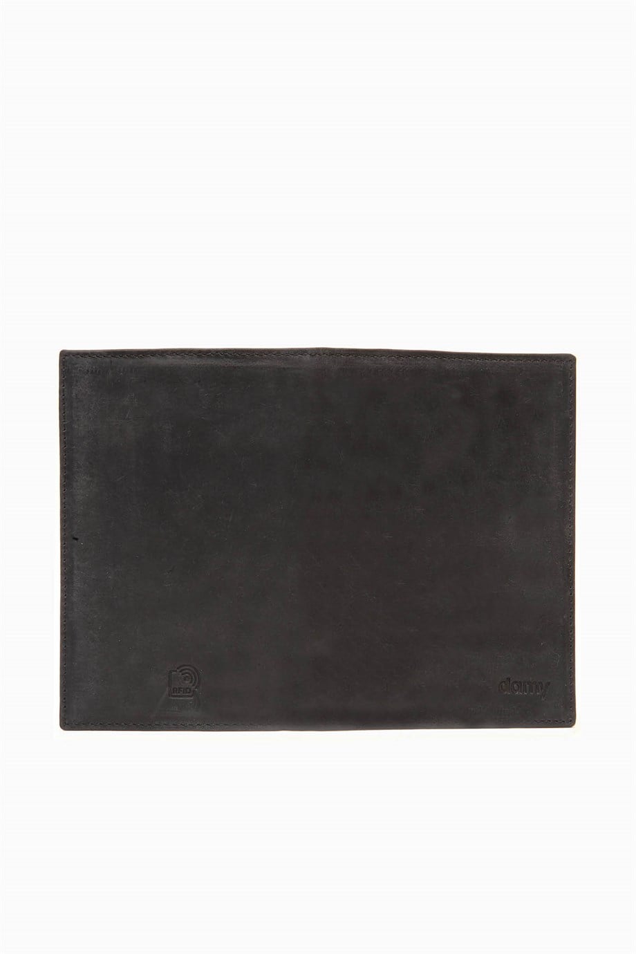 Hakiki Deri Unisex Pasaportluk 732CR - Siyah